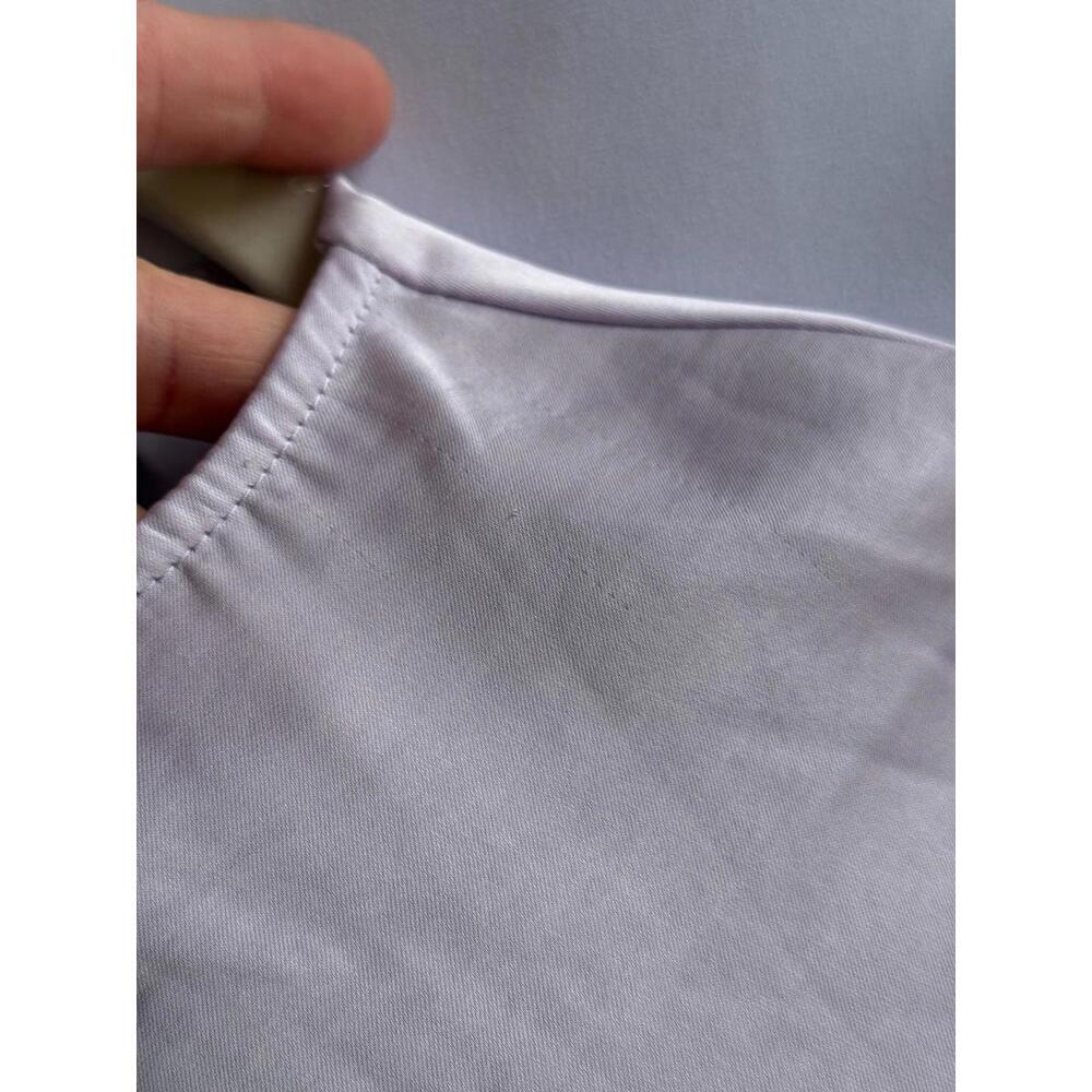 Bardot Peggy A-Line Satin Slip Dress Size XS with Fabric Pull - Picture 10 of 14